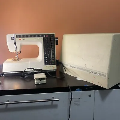 Memory Craft 6000 (New Home) Sewing Machine + Travel Case & Pedal REPAIR/Parts • $75