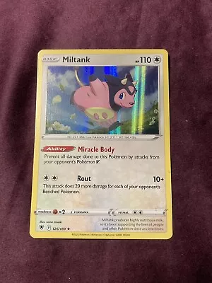 Pokemon TCG Astral Radiance 126/189 Miltank Holo Rare  • $2.49