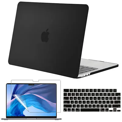 For 2023 MacBook Pro 14  16  Scratch Resistant Case Cover Black Clear Protector • $20.89