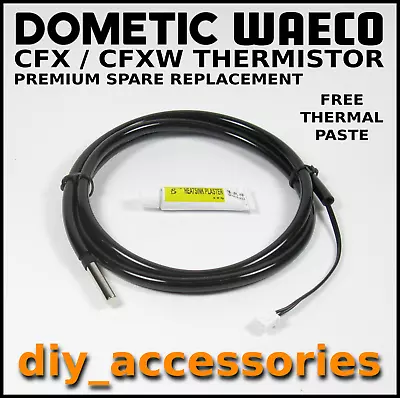 DOMETIC WAECO Spare Replacement Thermistor CFX & CFXW 28 35 40 50 65 65DZ Fridge • $33.47