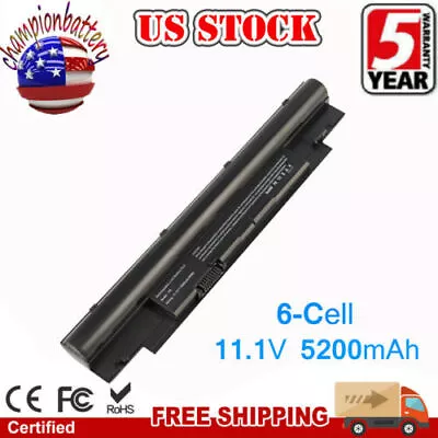 $14.99 • Buy Battery For Dell Inspiron N311Z N411Z Latitude 3330 Vostro V131O H7XW1 5200mAh