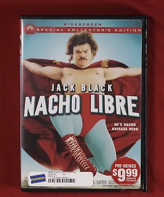 Nacho Libre (DVD 2006 Widescreen BLOCKBUSTER) Jack Black • $2.99
