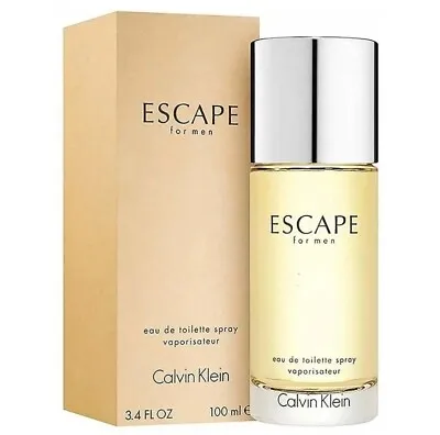 Calvin Klein Escape For Men 100ml Edt Spray - New Boxed & Sealed 1 • £25