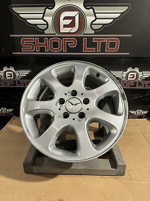 1 Genuine Mercedes CLK SLK W208 W209 W203 Alloy Wheel 16” ET37 7J A2094012802 • $98.32