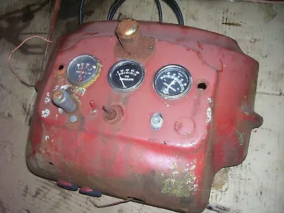 Vintage Massey Harris  444 Gas  Tractor- Dash / Switch Panel -1956 • $44.99