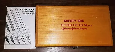 Safety 1985 - Ethicon - Johnson & Johnson - X-Acto - Standard Knife Set • $25