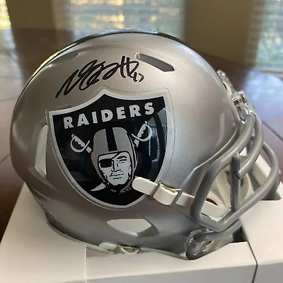 Davante Adams Signed Autographed Las Vegas Raiders Mini Helmet Fanatics • $246.26