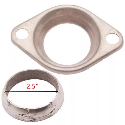 2.5  63mm CAR HEADER COLLECTOR FLANGE AND DONUT GASKET KIT JDM ITR EXHAUST • $23.99