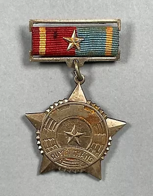 North Vietnamese Viet Cong Resolution For Victory Medal Made During The War • $9.99