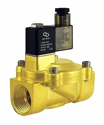 $64.99 • Buy 1  Inch Low Power Consumption Electric Solenoid Process Valve NC 110V AC