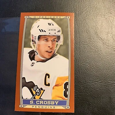 C/35 Brown Sidney Crosby Penguins￼2019-20 MINI O Pee Chee Camels B35c • $19.89