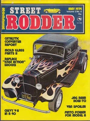 $9.99 • Buy STREET RODDER 5 1974 Pinto Power; Chevy V8 In '40; Jag Rear How-To