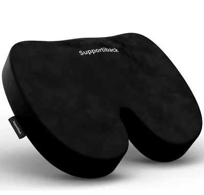 Seat Cushion Pillow Coccyx Orthopaedic Back Pain Relief Memory Foam Office Chair • £9.99