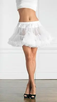 $14.95 • Buy W-A4 40cm Fancy Dress Costume Short Layered Tulle Tutu Petticoat Skirt 8-14 AU