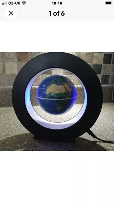 Maglev Levitation Magnetic Small Globe. In Box With Instructions • £10