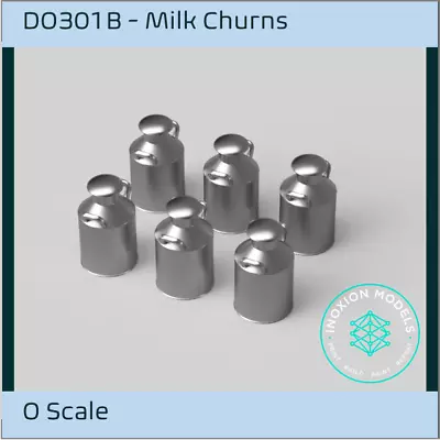 DO301B – Small Milk Churns O Scale • $4.85