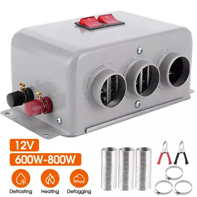 12V 800W Car Heater Electric Heating Fan Portable Defroster Defogger Demister US • $31.34