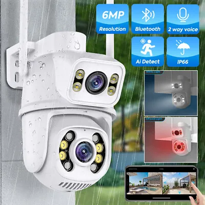 WIFI IP Camera Wireless Outdoor CCTV PTZ Smart Audio Home Security Night Vision • £35.14