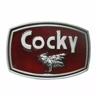 $9.99 • Buy Cocky Metal Fashion Belt Buckle