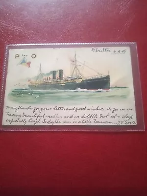 Early P&O Postcard 1905 • £5