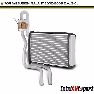 New Aluminum HVAC Heater Core For Mitsubishi Galant 2002-2003 L4 2.4L V6 3.0L • $42.99