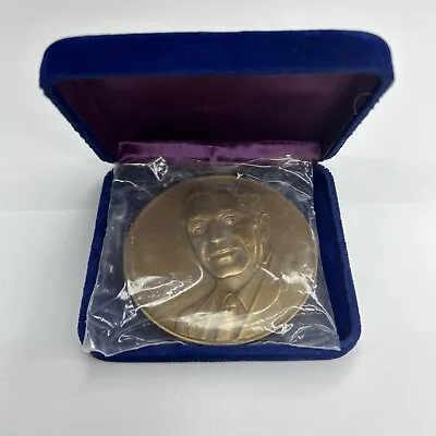 Bronze Walt Disney Coin 1901-1966 3” Vintage Mickey Mouse Coin Still Sealed RARE • $299.95