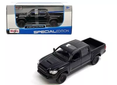 Maisto 1:27 2023 Toyota Tacoma TRD Pro – Black - Mijo Exclusives • $29.99