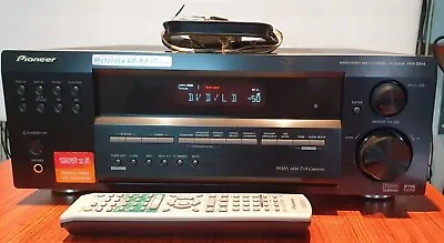 Pioneer VSX-D511 A/V 5.1 Ch Receiver With Genuine Remote+ World Voltage (2001) • $250