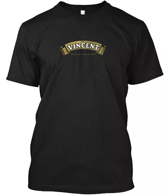 The Vincent Motorcycles Uk 37 T-Shirt Made In The USA Size S To 5XL • $24.79