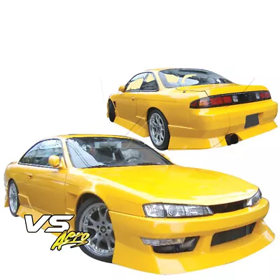 VSaero FRP URA Body Kit 4pc S14 For 240SX Nissan 97-98 Vsaeropart_108382 • $879