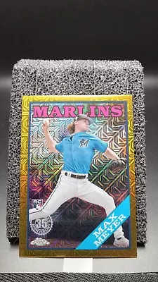 Max Meyer T88C-86 2023 Topps Series Gold Mojo /50 RC Marlins • $10