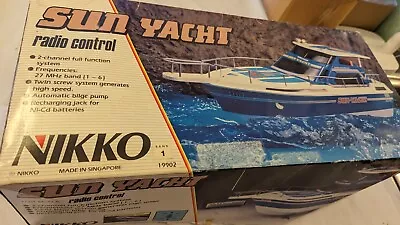 Nikko Radio Control Sun Yacht - Scale 1/20 - Vintage • £60