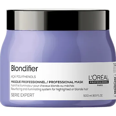 £22.10 • Buy L'Oreal Serie Expert Blondifier Resurfacing & Illuminating Masque 500ml