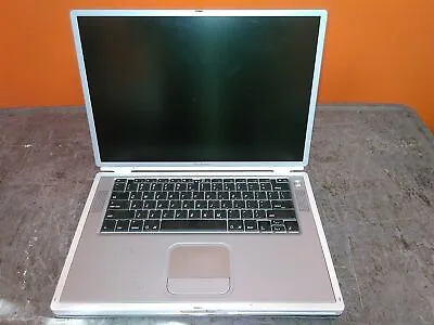 Damaged Apple PowerBook G4 Titanium M8407 Laptop Does NOT Power On AS-IS • $96.30