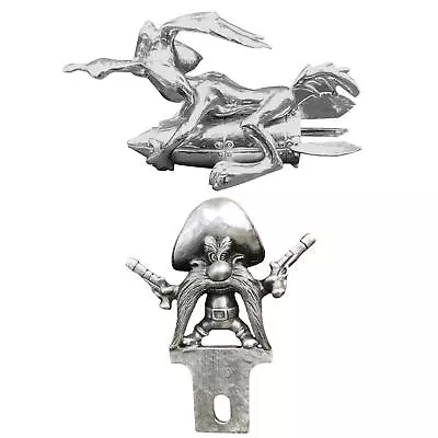 1* Wile E Coyote Car Hood Ornaments Rocket Metal Hood Decoration Cartoon Vintage • $13.94