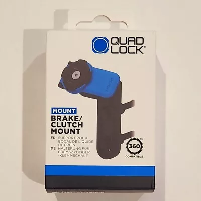 QUAD LOCK Motorcycle Brake/Clutch Mount - NEW IN BOX (FREE SHIPPING!) • $49