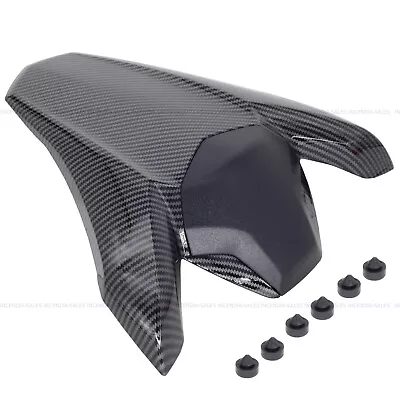 Kawasaki Z900 Seat Cowl CARBON Style Pillion Passenger Cover Panel 2017-2023 • £69.95