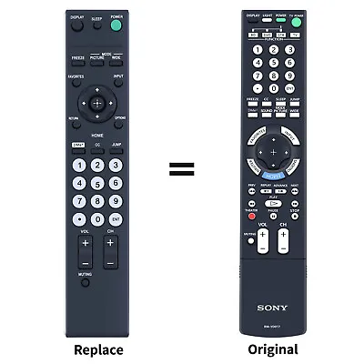 New RM-YD017 For Sony TV Remote Control KDL-52XBR5 KDL-52W3000 KDL-40XBR4 • $9.99