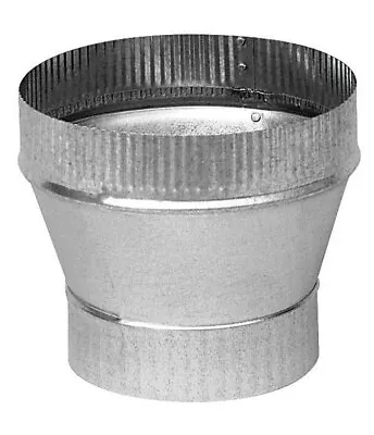 Imperial GV1420 24 Ga. Galvanized Steel Furnace Pipe Increaser 4 X 6 Dia. In. • $17.04