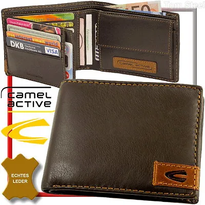 Camel Active Men's Wallet MEN'S Wallet Purse Money Pouch New • £64.86