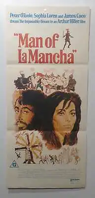 Original Day Bill Movie Poster - Man Of La Mancha - 1972 • $22.67