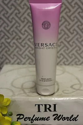 VERSACE Bright Crystal Perfumed Bath & Shower Gel For Women 5.0 Fl. Oz. Tube • $33.33