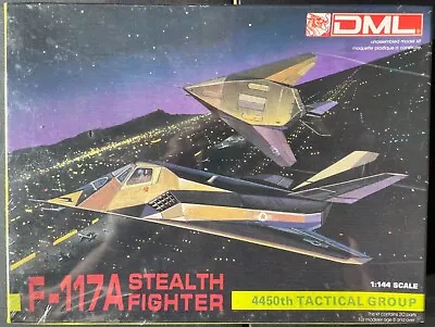 DML F-117A Stealth Fighter 4521 1/144 FS NEW Model Kit ‘Sullys Hobbies • $12.88