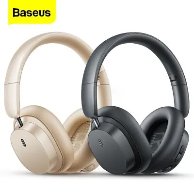 $48.99 • Buy Baseus Wireless Bluetooth 5.3 Headphones Earphones HIFI Stereo Over-Ear Headsets