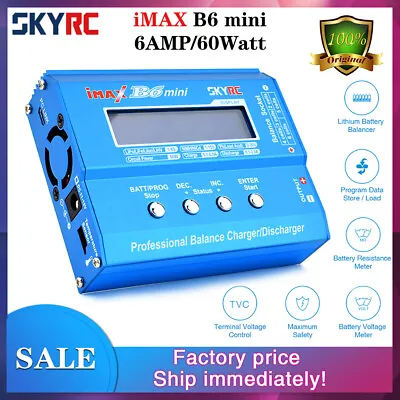 $70.12 • Buy SKYRC IMAX B6 Mini Balance Charger/Discharger SK-100084 For RC Model Battery