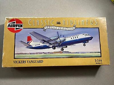 Airfix Classic Airliners Vickers Vanguard Series 3 Scale 1/144￼ • $32.99
