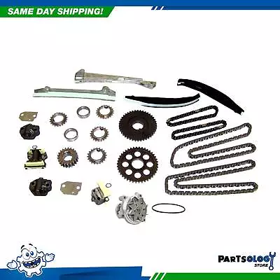 DNJ TK4115WP Timing Chain Kit With Water Pump For 99-00 Lincoln 5.4L V8 DOHC 32V • $227.79