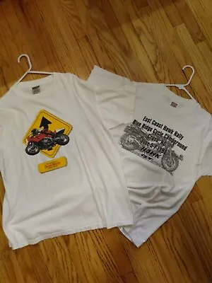 2 Vintage Honda Hawk GT NT650 T-Shirts  • $19