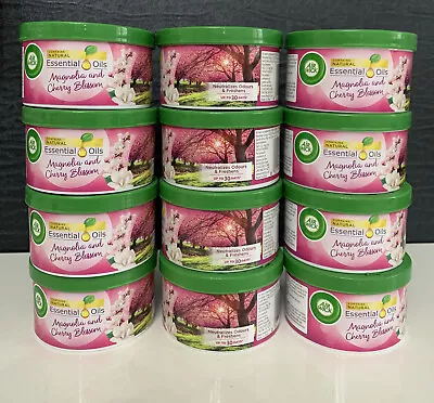 £8.99 • Buy Airwick Gel Cans Air Freshener Magnolia & Cherry Blossom Fragrance 70g X 12