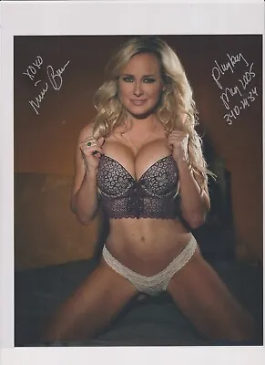 Michelle Baena Autographed 8x10 Photo Auto Playboy Benchwarmer Model COA • $24.95